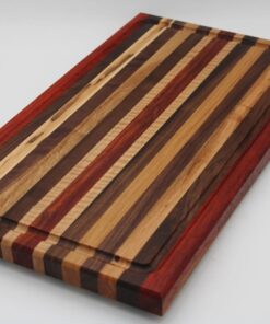 Edge Grain Paduak Striped Board