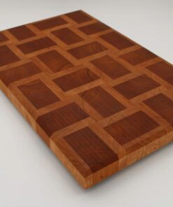Geometric Basketweave Cutting Board