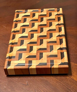 End Grain 3D staircase